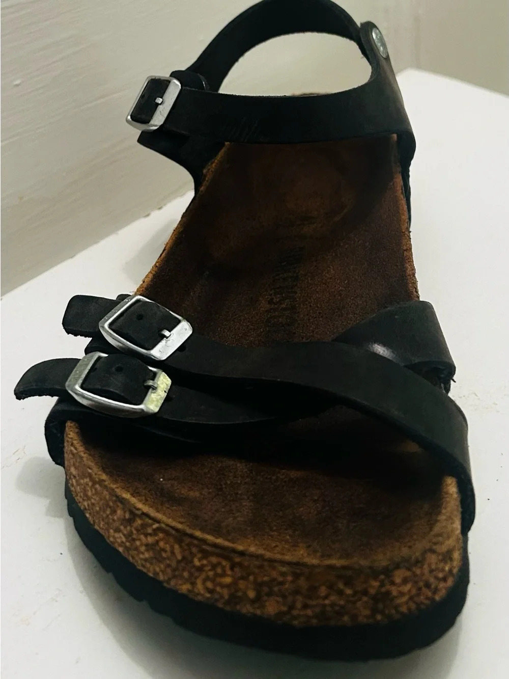 Birkenstock Kumba Black Oiled Sandals EU 41 Unisex Women 10-10.5 Men 8-8.5